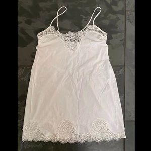 La Perla White Lacy Chemise